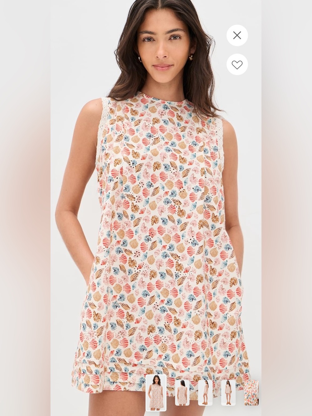 ISO La Maregold Poppy Dress - Seashell